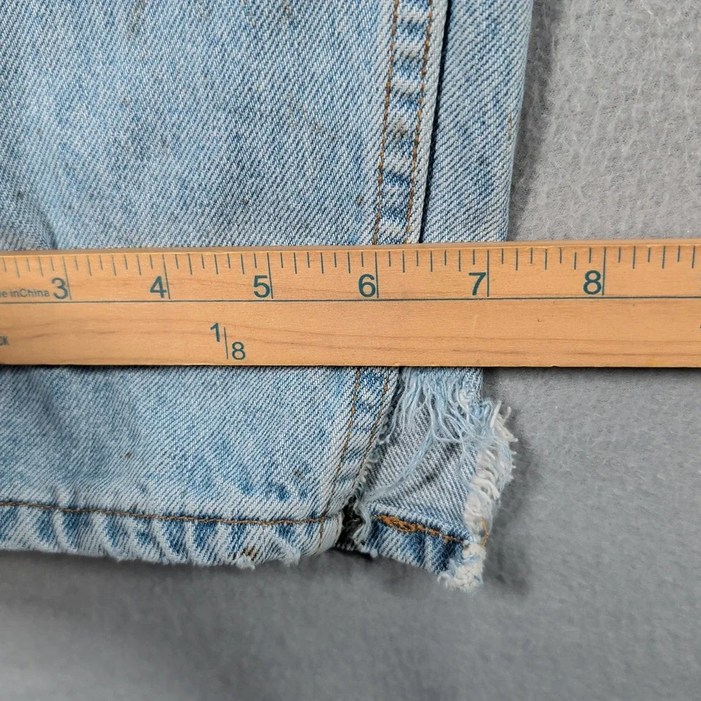 Levi's 560 Jeans Men 30x34 Light Blue Cotton Loose Fit Tapered Leg Denim‎